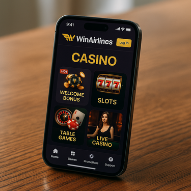 WinAirlines Casino - Mobile Platform - Responsive Gaming